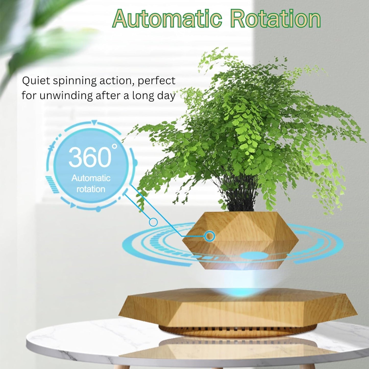 Magnetic Levitating & Floating Plant Pot