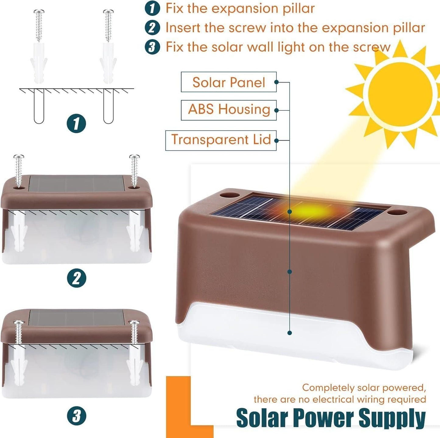 Solar Deck Lights