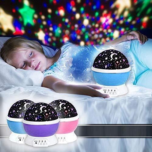 Star Projector Night Light ( Assorted Color )
