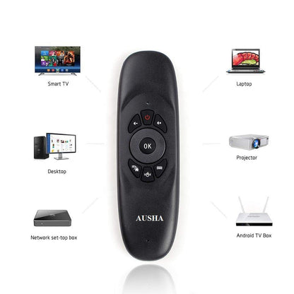 Wireless Air Mouse With Keyboard
